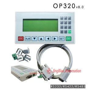 RS422 텍스트 OP320 MODBUS 3X 지원 RS485가 패널 프로토콜 4X 있는 PLC용 MD204L 화면 RS232 다양한 디스플레이