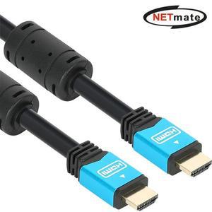 NETmat시크e 고급형 블루메탈 HDMI 2.0 케이블 10M