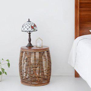 [인터데코]침대협탁 사이드테이블 스툴의자 MK23125