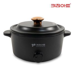 키친아트 세라믹코팅 전기냄비 멀티쿠커 전골 냄비 과열방지 17B