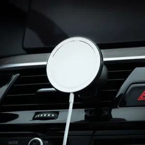 무선충전기 전용홀더 맥세이프 자동차 송풍구거치대/핸드폰/거치대/휴대폰/태블릿/테블릿/차량용/스마트폰