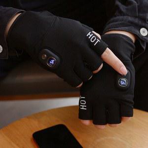 신상 충전식 발열장갑 남자 자동 무선 USB 가열장갑 학생 사무실 손난로