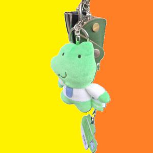 짤툰 악어과장 MZ트렌드 도파밍템 봉제인형 귀여운 웹툰캐릭터 가와이 백참 키홀더 미니키링 9cm