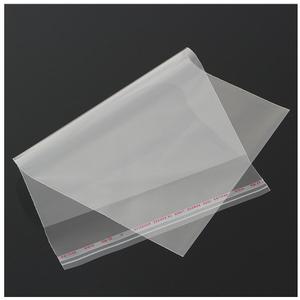 접착식 OPP 투명 비닐 포장 봉투 200매(18x24)/접착/비닐백/포장지/미니/지퍼백/선물/꽃/손잡이/세트/팬시