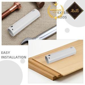 2pcs 범용 천장 액세서리 긴 다운로드 철 극 호환 내구성 조정 높이 체인 스타일