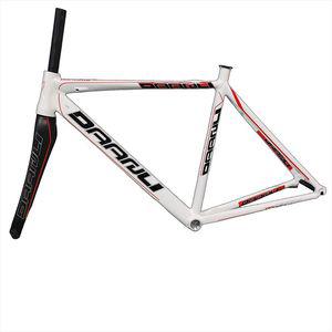 쓰나미 픽시 자전거 프레임 완차 경량 레드와인