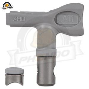 PHENDO 1 5 TR X 건 건용 노즐 헤비듀티 팁 페인트 7/8 스프레이 가드 나사 시리즈 홀더 및 에어리스 그레이 스프레이어