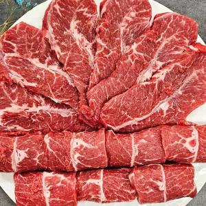 갤러리아 [식탁이야기]미국산 초이스등급 호주산 소고기 1kg 한판 살치살 소