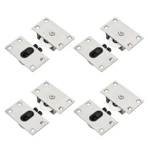 세트 옷장 도어 캐비닛 옷장 스틸 위아래 스테인레스 풀리 도어 트랙 슬라이딩 레일 슬라이드