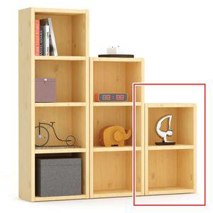 프라임 내츄럴 2단 미니책장 완제품공간박스 책꽂 이 수납 컬러