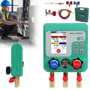 HVAC 에어컨 도구용 매니폴드 게이지 계량기 디지털 자동차 냉매 불소 진공 0-6000Kpa