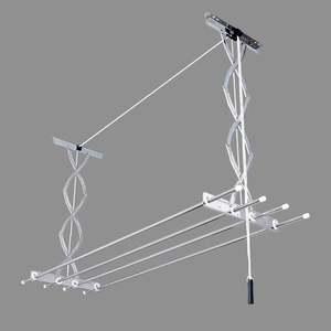 올스텐 천정건조대 3단 베란다빨래건조대