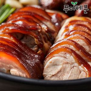 박사님이만든 꾸지뽕 순살 통족발(무뼈)350gx2팩(살로만 700g),순대,돼지간허파