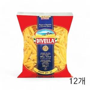 디벨라 펜네 지티 32번 500g X 12개 뺀네 펜네리가테 (WFGUG3U)