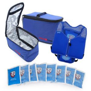 스위스캠프 쿨 아이스 조끼 (조끼본품+다용도 보냉/보온 쿨러백+냉매8개포함 )