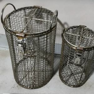 마끼 밑방 스텐 선상 크릴 그물망 상품 쥐틀 좌대 낚시용품  도구 흘림 물고기 미끼통