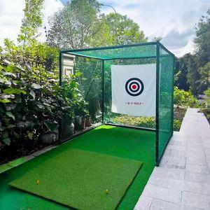 스크린 골프 연습장 실외 골프장 만들기 연습용 실내 정원 옥상 매트 간이 연습기 필드