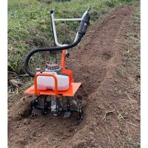 엔진 관리기 텃밭 화스단 엔진관리기 쟁기 동력 4행정 이양기 땅파기 양손