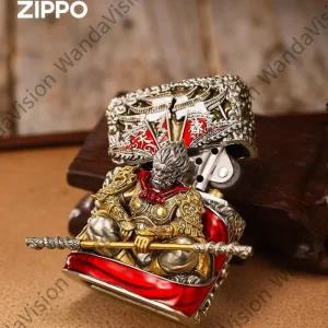 중갑 야광 흑오공투 지포 라이터