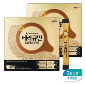 한독 테라큐민 슈퍼 플러스 100 120포 4개월분 수용성 커큐민 강황 울금 100mg