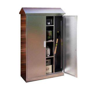 야외 수납장 농기구 텃밭 옥상 스테인리스 조립 창고 캐비넷