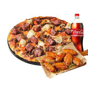 [도미노피자] (오리지널)와와웨 스테이크 L + 웨스턴