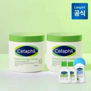 세타필 모이스춰라이징 크림 453g 2개+로션 29ml 2개+바디워시 50ml