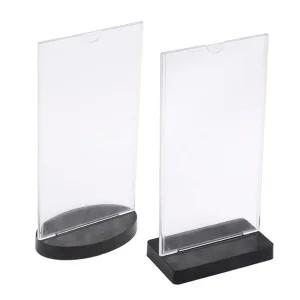 스탠드 테이블 메뉴꽂이/POP꽂이/아크릴/쇼/케이스/메뉴판/POP거치대/A3아크릴/꽂이/안내판/POP스