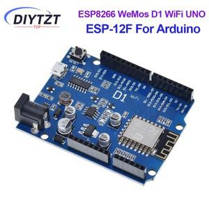 ESP-12E WeMos D1 UNO R3 CH340 CH340G WiFi 개발 보드 기반 ESP8266 Arduino 호환 IDE 용 쉴드 스마트 전