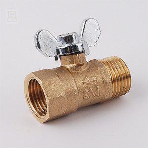 스토어-소유 나비밸브 15A 신주 수도부속 수도나비밸브