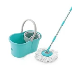 통돌이 회전식 물걸레 청소기 1P 길이조절 핸드스핀 통돌이 밀대 마대 식대걸레 이동식 용대걸레 스핀