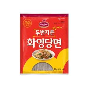 대상 쉐프원 두번자른 화영당면 1kg×10개/