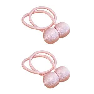 올댓하우스 커튼 묶는 끈 타이백 악세사리 핑크 2P