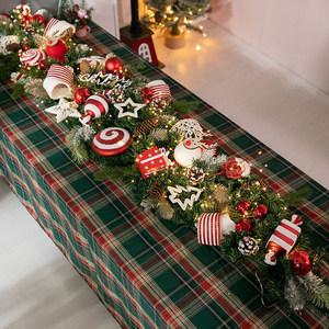 크리스마스 장식 가랜드 센터피스 LED 윈드밀 150cm 소품 데코 행사 촬영