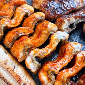 농가살리기 국내산 남해 불끈 손질 바다장어 (가정용) 1.2kg 9마리내외