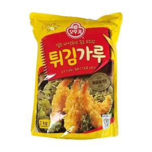 오뚜기 튀김가루 2kg 2개