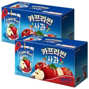카프리썬 사과 200ml x 10팩 x 2개 / 과일주스 음료수