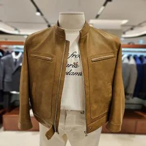 킨록바이킨록앤더슨 프리미엄 카멜 투톤 스탠에리 양가죽 자켓 2종 택1(CHX03J010)