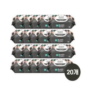 모나리자 내추럴플러스 물티슈 100매 20개