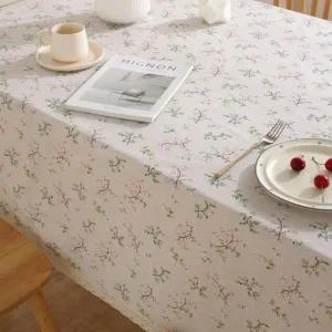 식탁 커버 플라워 잔꽃무늬 예쁜 140x160 테이블보