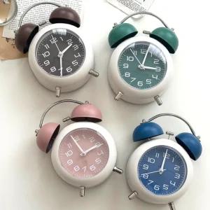 시끄러운 알람시계 해머벨 자명종 소리큰 탁상시계