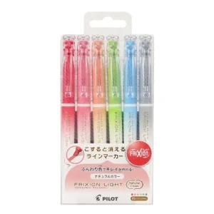 프릭션라이트 내추럴컬러 형광펜 6본입 지워지는 다꾸펜