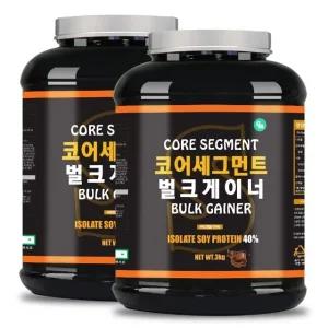 코어세그먼트 벌크 게이너 벌크업 프로틴 쉐이크 헬스 보충제 초코맛 1+1 (WFJHKPL)