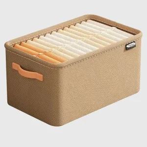 접이식 부직포 프레임 수납 정리함  중형 대형 특대