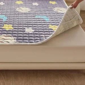 바닥 누빔 이불요 요매트 까는이불 손님용 패드매트리스