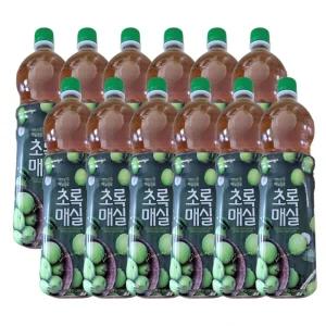 웅진식품 초록매실 1.5L 12개