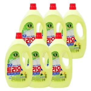 애경 트리오 주방세제 2kg 6개입 한박스 주방세제 트리오세제 트리오주방세제 트리오