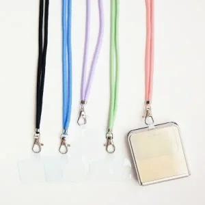 전기종 호환 분실방지 핸드폰 스트랩 케이스 줄 5color 휴대폰 태그 홀더 목걸이