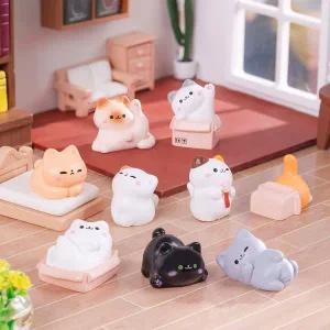 [청년리빙]사고뭉치 고양이 피규어 9종세트