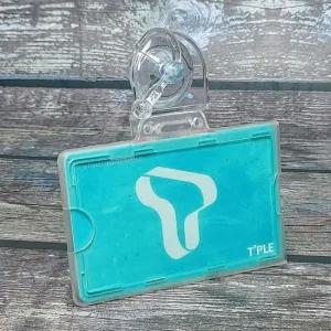 흡착식 교통카드 주차권 카드케이스-카홀더 가로 1개 문구반점 교통카드홀더 교통카드케이스